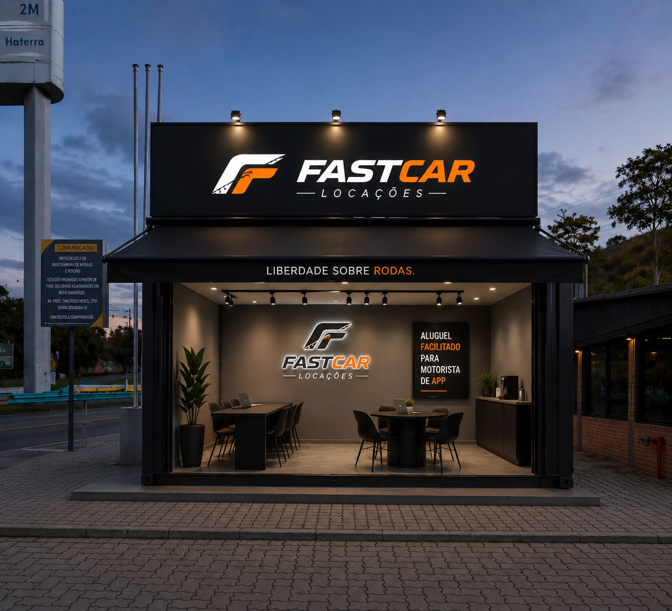 Sede FastCar Locações em Juiz de Fora